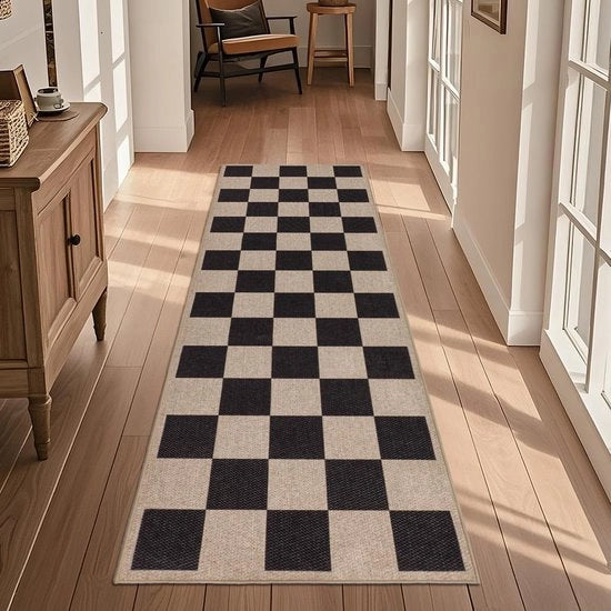 Tappeto di Passeggio con Fili Antiscivolo 60x180cm, Piatto da Cucina Lavabile, Passerella Moderna, Tappeto di Passeggio, Piatto da Cucina, Tappeto di Passeggio per Cucina, Piatto di Entrata, Piatto di Soggiorno, Passeggio