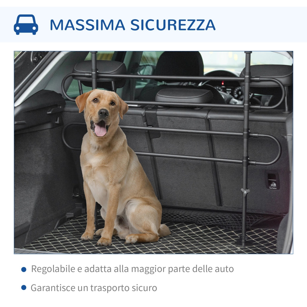 Divisorio Auto per Cani ¨C Minimal ¨C Nero