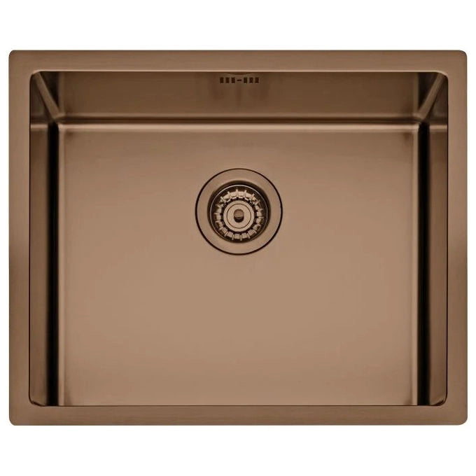 Apell lavello sottotop vasca singola, MEM54GP, 540x440 mm, finitura oro PDV