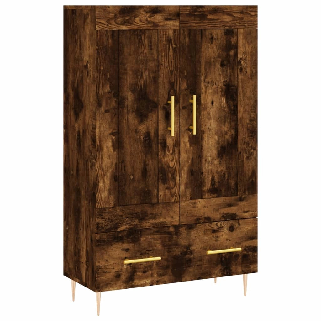 Buffet credenza cassettiera mobiletto mobile contenitore organizer cucina soggiorno salotto alto 69,5 x 31 x 115 cm legno ingegnerizzato marrone 02_0033382