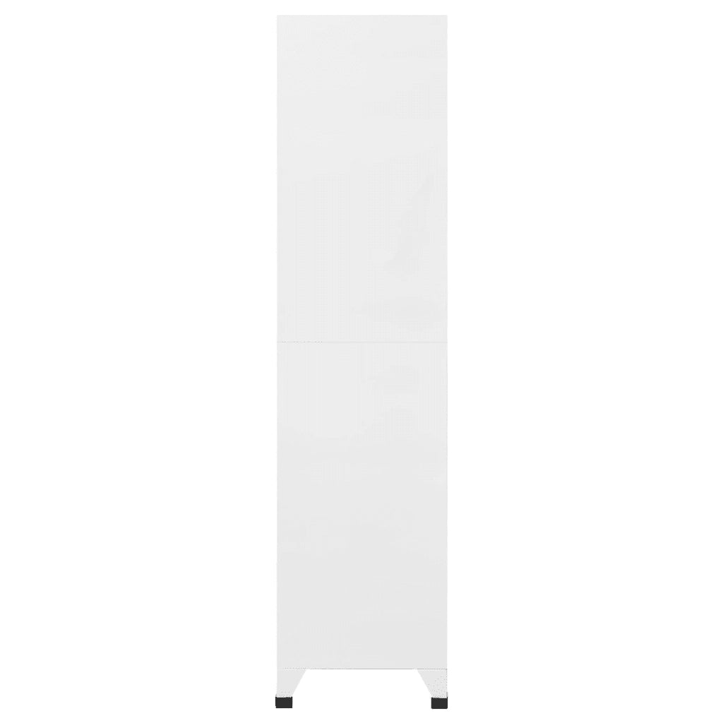 Armadietto a Chiave con 12 Scomparti 90x45x180 cm 244476