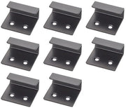 Sistema di appoggio per tegoli 8 pezzi - Acciaio inossidabile - Hanger per parete - Sistema di appoggio per tegoli - Alta capacità di carico 10 kg - Progetto sicuro - Hanger di appoggio
