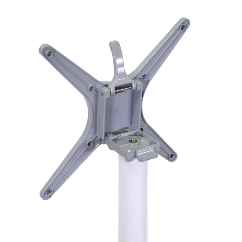 Base tavolo alluminio Lucas bianco ribaltabile cm 52x52h72