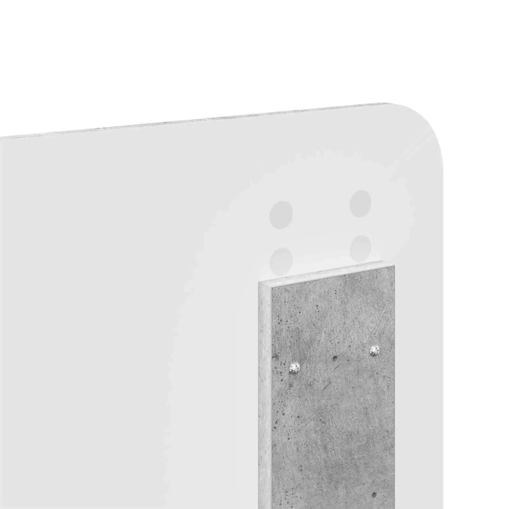 Testiera | Testata Grigio cemento Legno multistrato