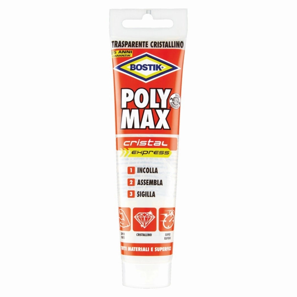 Bostik Poly Max Cristal Tubo 115Gr - Uhu Bostik