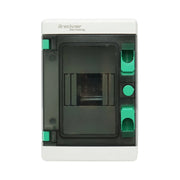 Pannello portafusibili PT applicato 1 fila, 4 moduli IP65 Breckner Germany