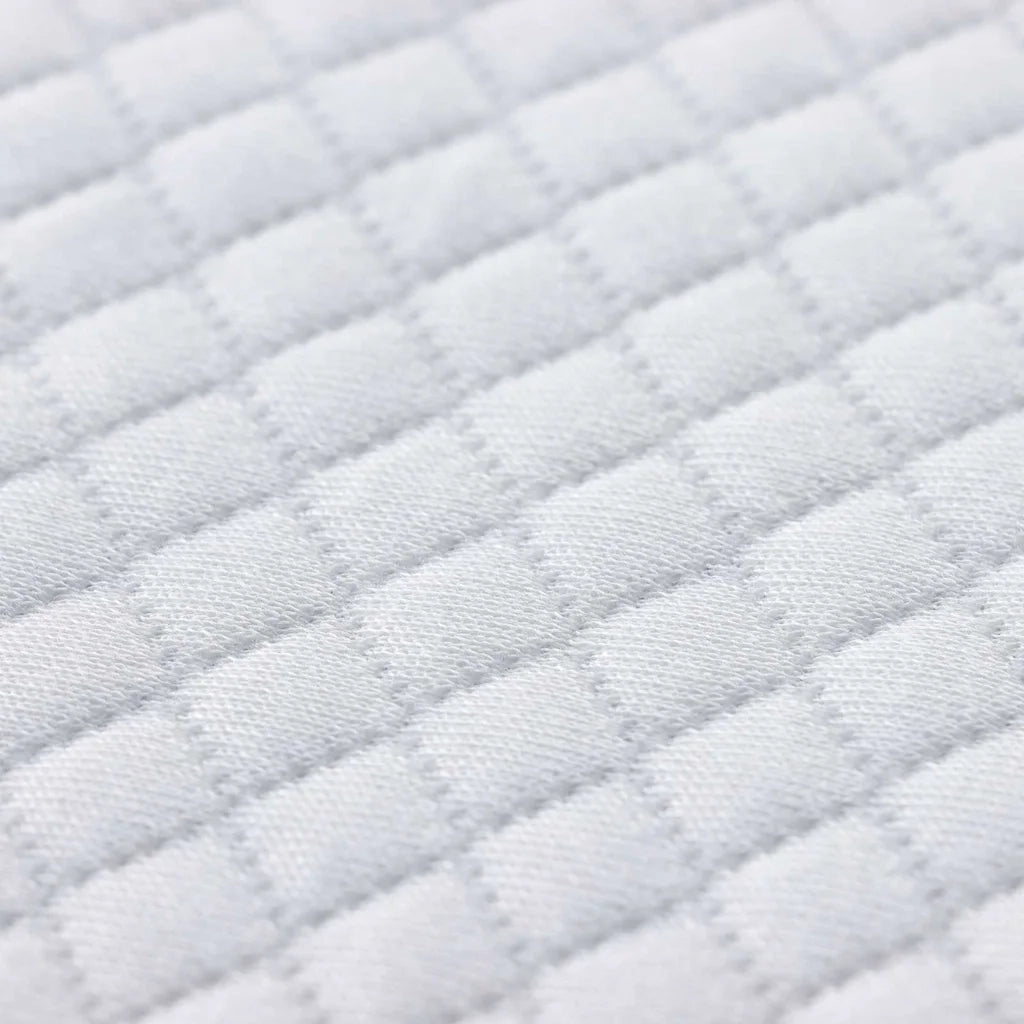 Topper per materasso Bianco 80 x 200 cm Tessuto Jacquard 4106243