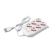 ROSI 94124 MULTIPRESA 6PR BIP SCHUKO + INT  1 PZ