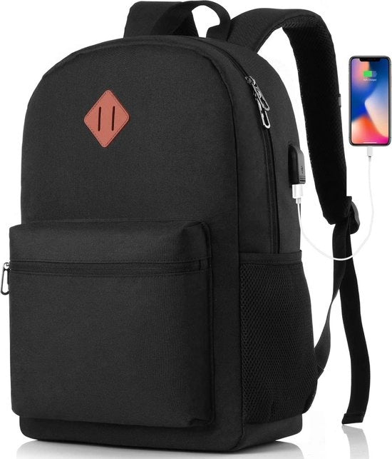 Borsa per laptop - borsa per computer portatile - borsa per laptop - borsa per computer da scuola - capiente - ecosostenibile
