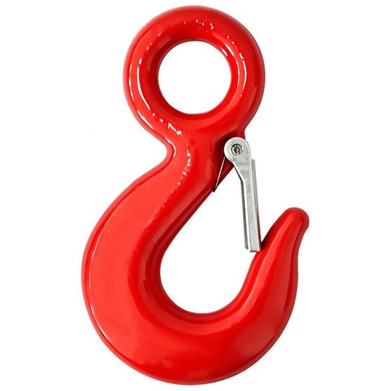 Ooghaak a 7T - Ringooghaak - Apparecchiature di sicurezza - Capacità di sollevamento 7T - Peso 3250 g - Istruzioni di sicurezza - Hefhaken
