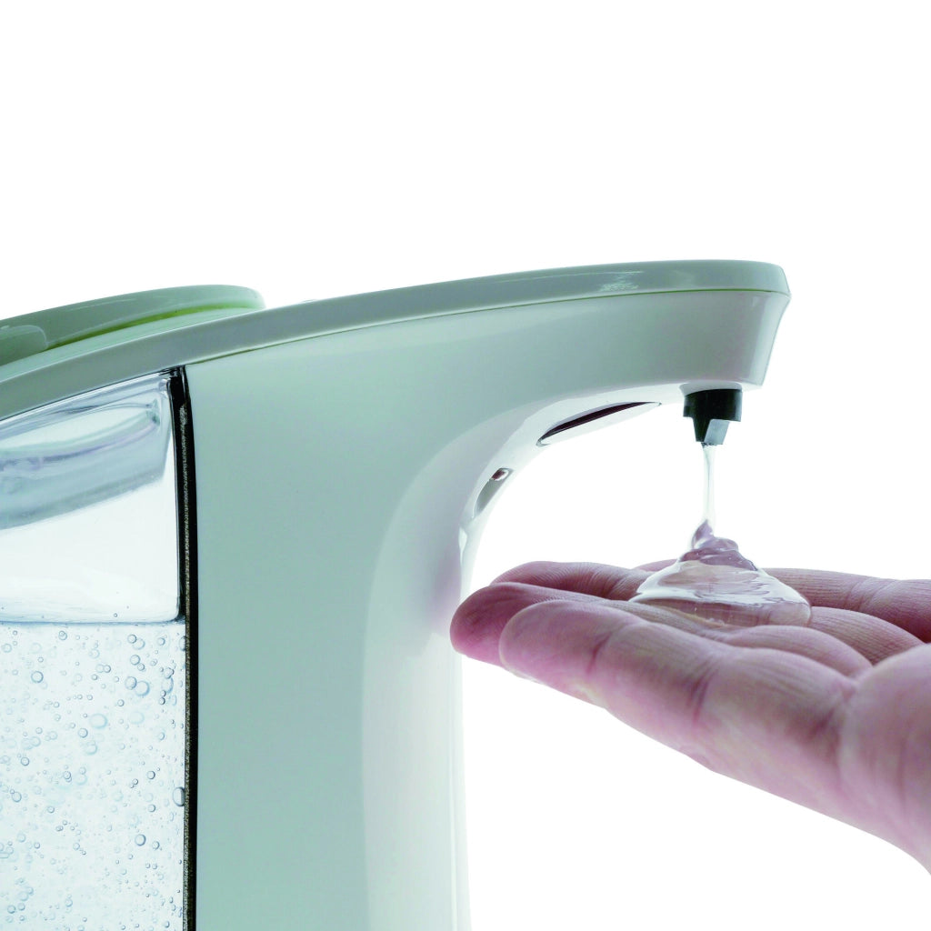 Distributore sapone automatico touchless, sensore infrarossi movimento, 5 livelli dosaggio 500ml bagno cucina - SOGO