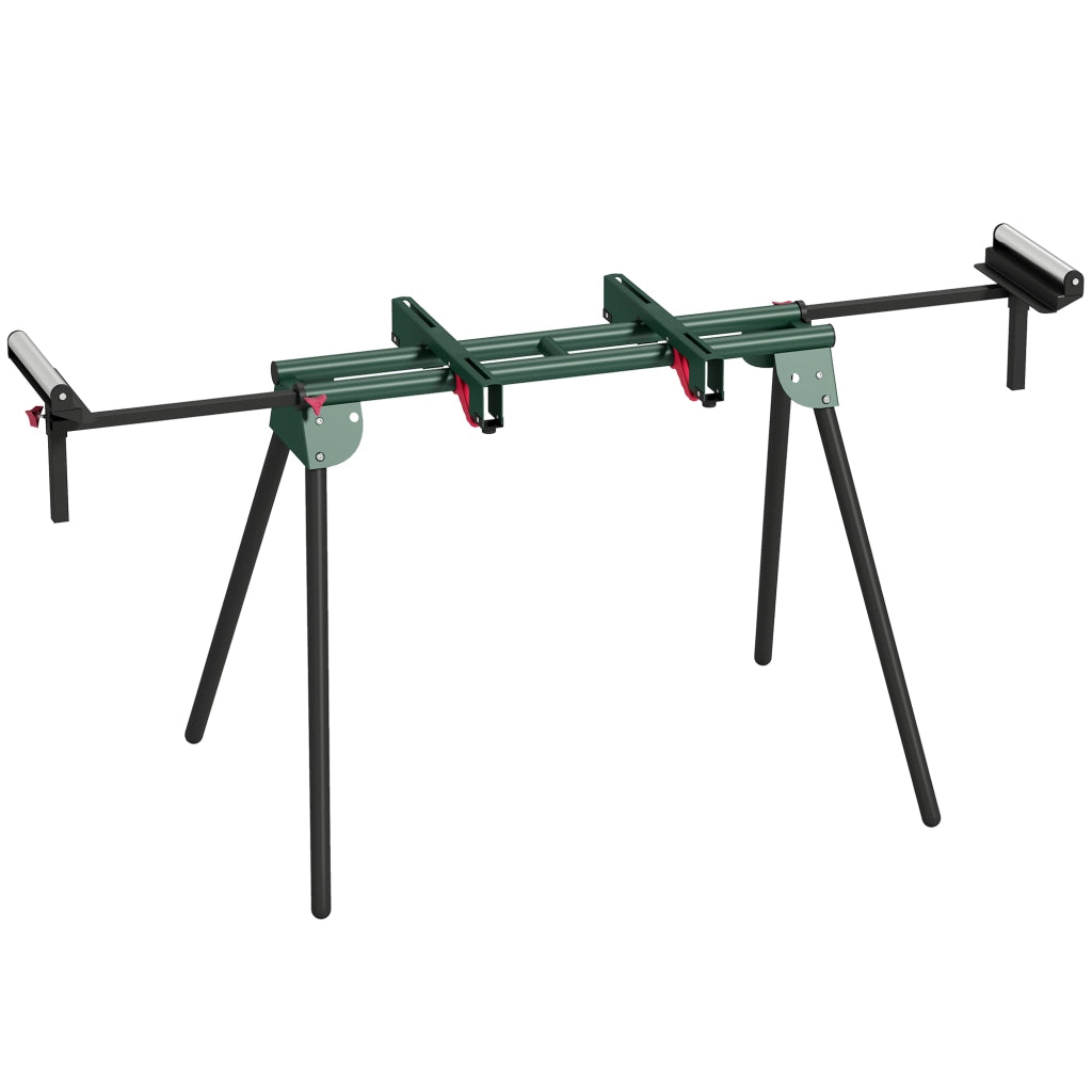 Supporto per Troncatrice Regolabile ¨C Xylo ¨C Gambe Pieghevoli, Capacit¨¤ 150 kg, Verde
