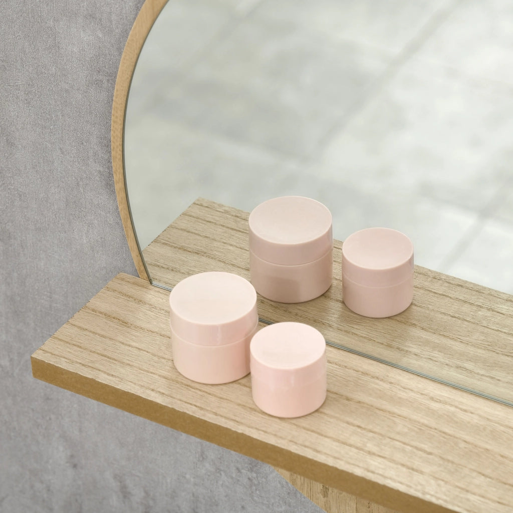 Specchio Bagno Rotondo con Ripiano ¨C zephmum ¨C Truciolato e Vetro, ?45x10 cm