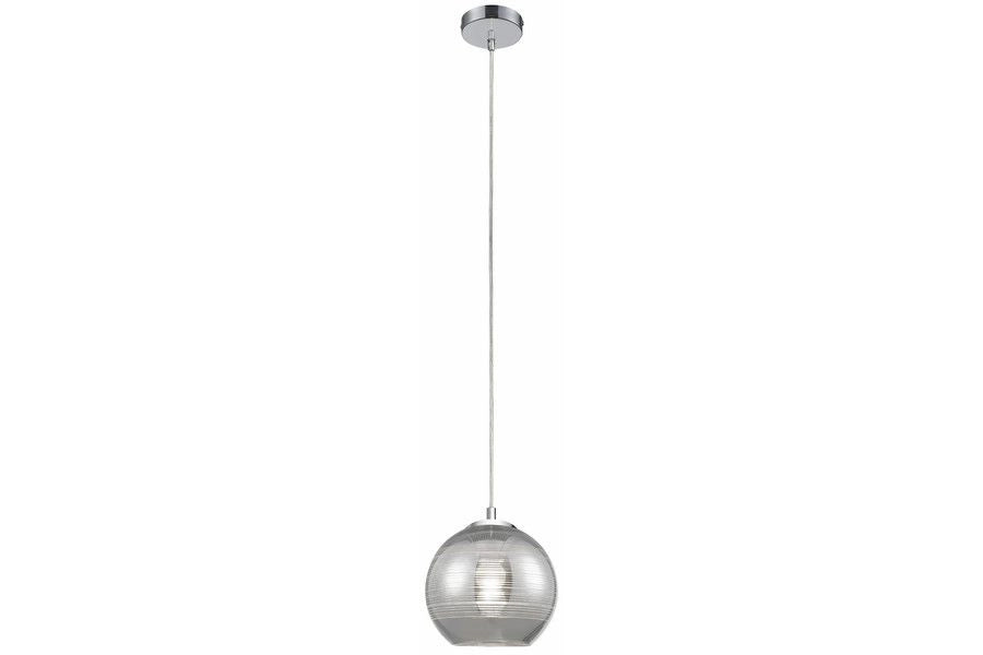 Lampada a sospensione Jaron Reality cromo Ø20 E27 40W