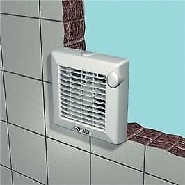 Vortice 11150 Punto M 90-3.5'' Aspiratore Elicoidale da Muro 70 m³-h 18 W 39 dB IPX4 colore Bianco