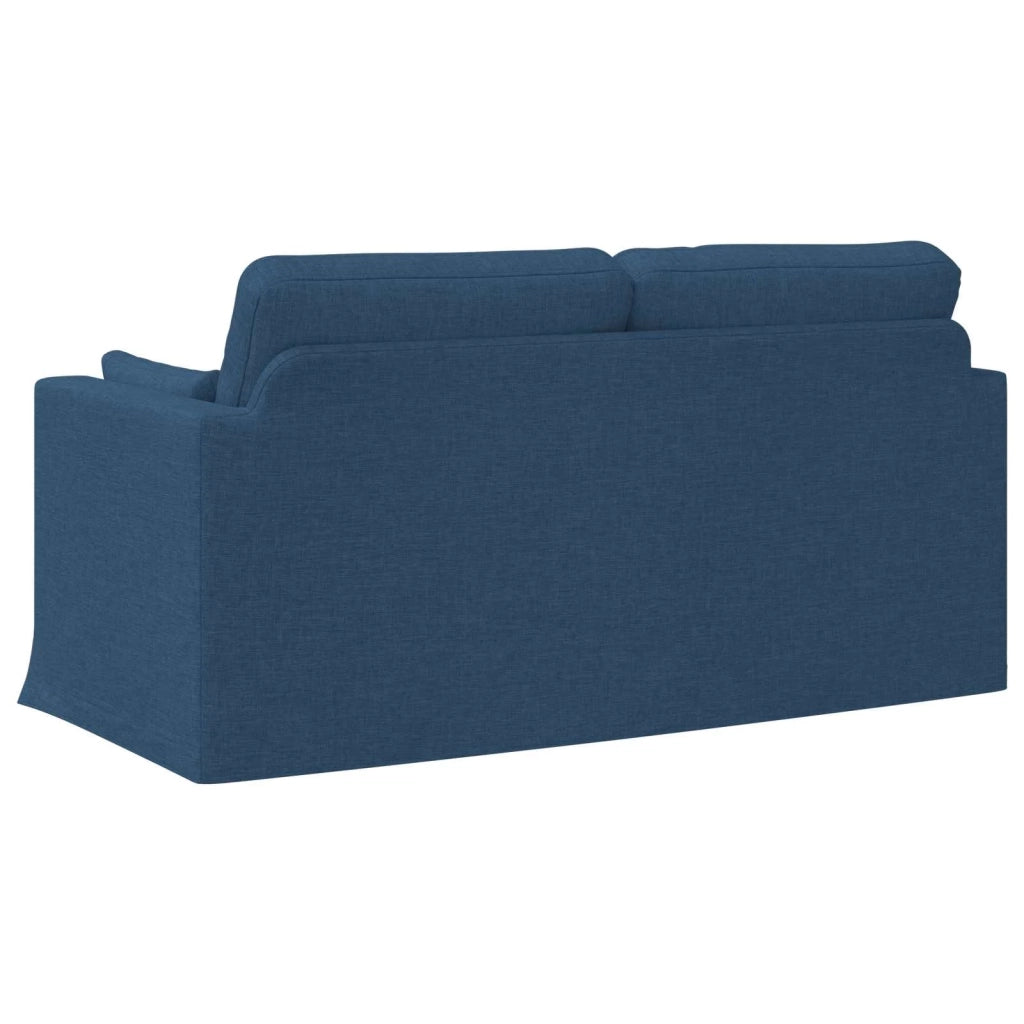 Divano Blu 158 x 78 x 80 cm Tessuto