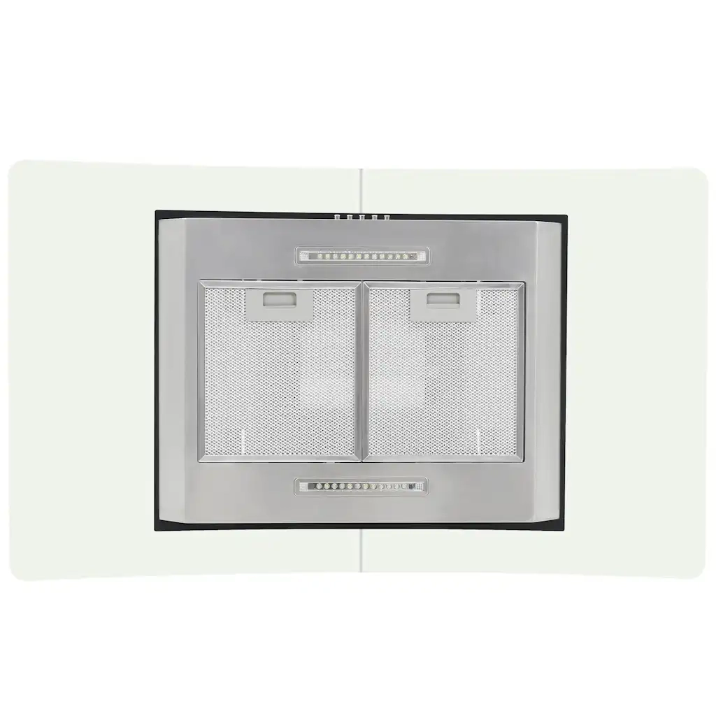 Cappa a Isola 90 cm in Acciaio Inossidabile 756 m³/h LED