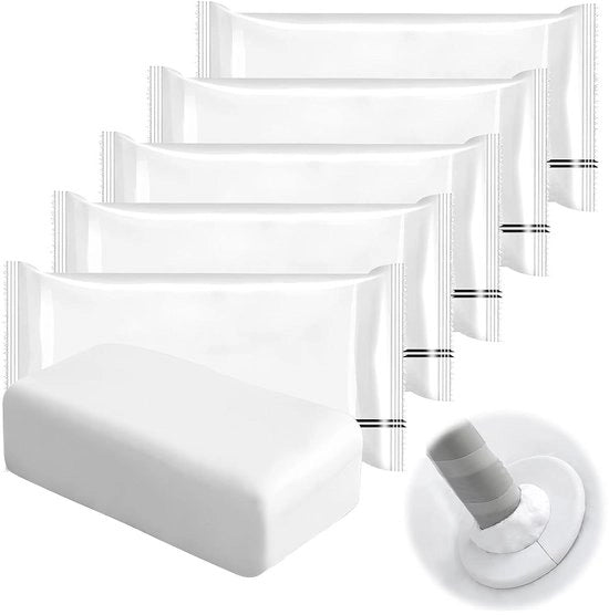 Kit di chiusura impermeabile premium - Set di 6 - Reparazione rapida per tubi di scarico - Reparazione impermeabile per tubi di scarico e fessure murarie - Gatti per condizionatori d'aria