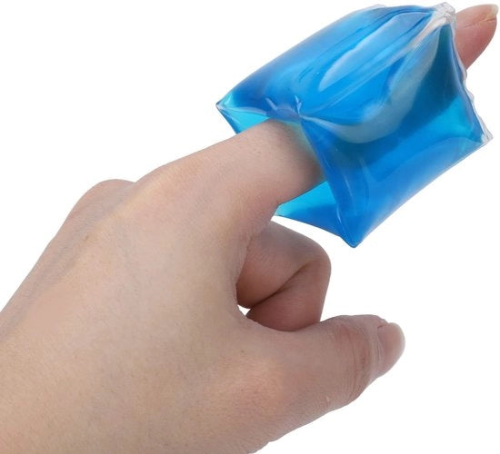 Impacco gel freddo riutilizzabile per dita e piedi da 1,6 pollici per il trattamento della artrite e della gotta