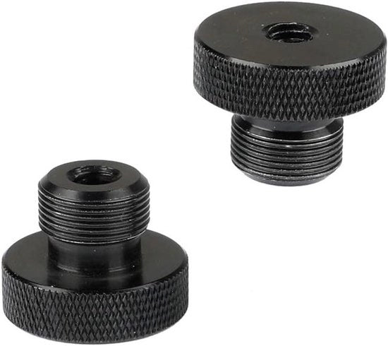 Adattatore Microfono per Stativo (2 Pezzi) con Adattatore 1/4 pollici a 5/8 pollici
