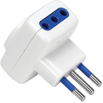 ADATTATORE TRIPLO 10A-10A AIGOSTAR - BIANCO 2P+T- 10 pezzi