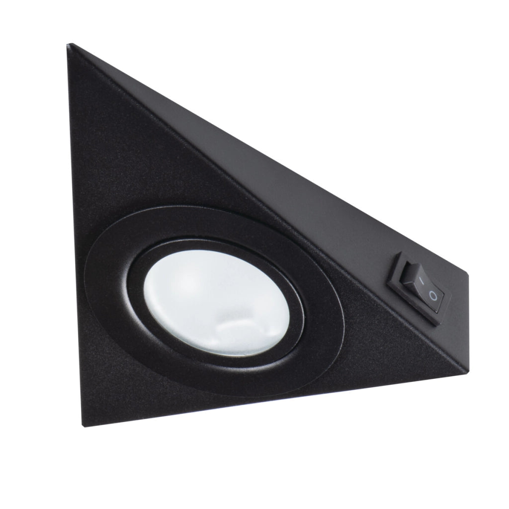 Faretto triangolare sottopensile con interruttore G4 10W Kanlux