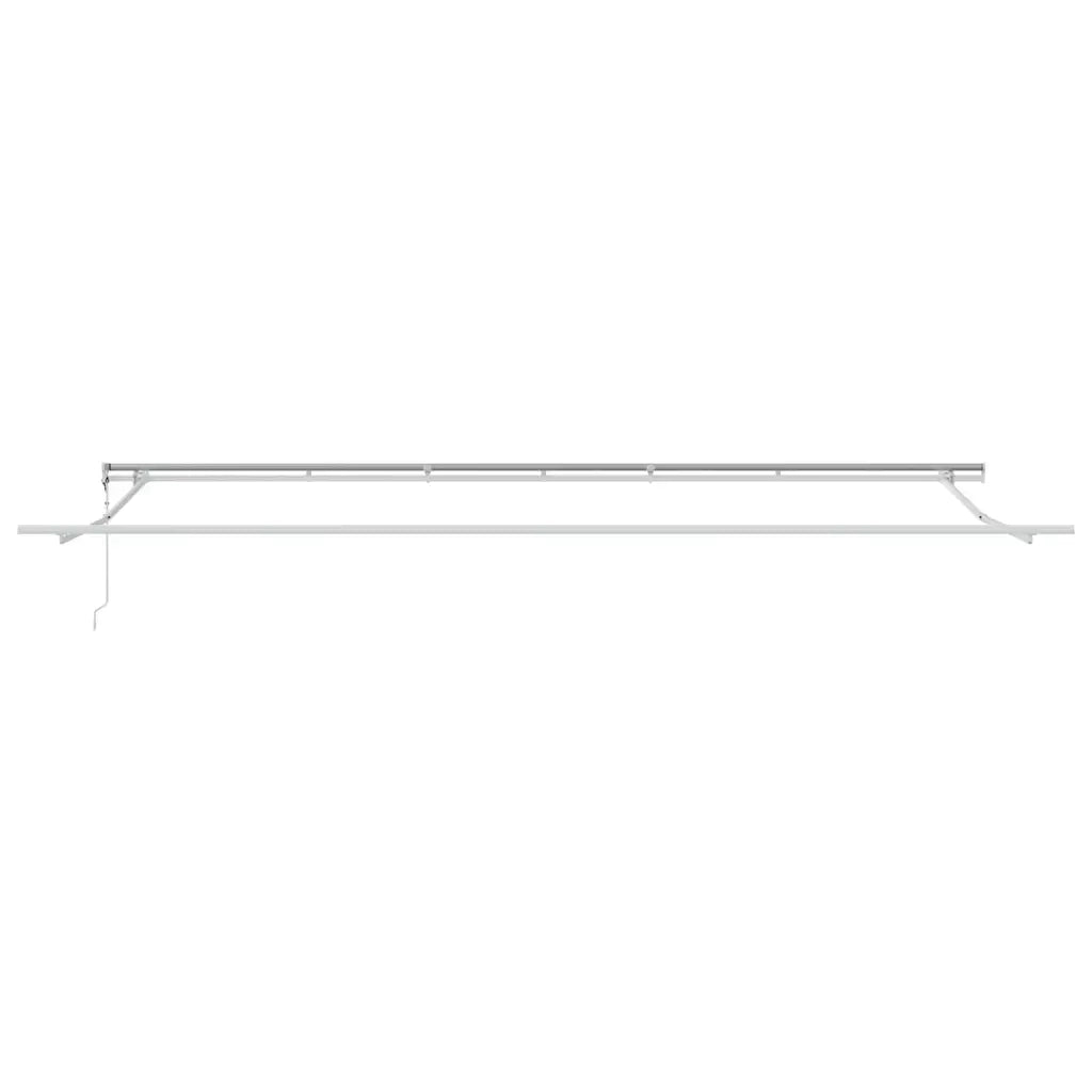 Tettuccio Elettrico Retrattile Rosso e Bianco 600 × 350 cm 3331719