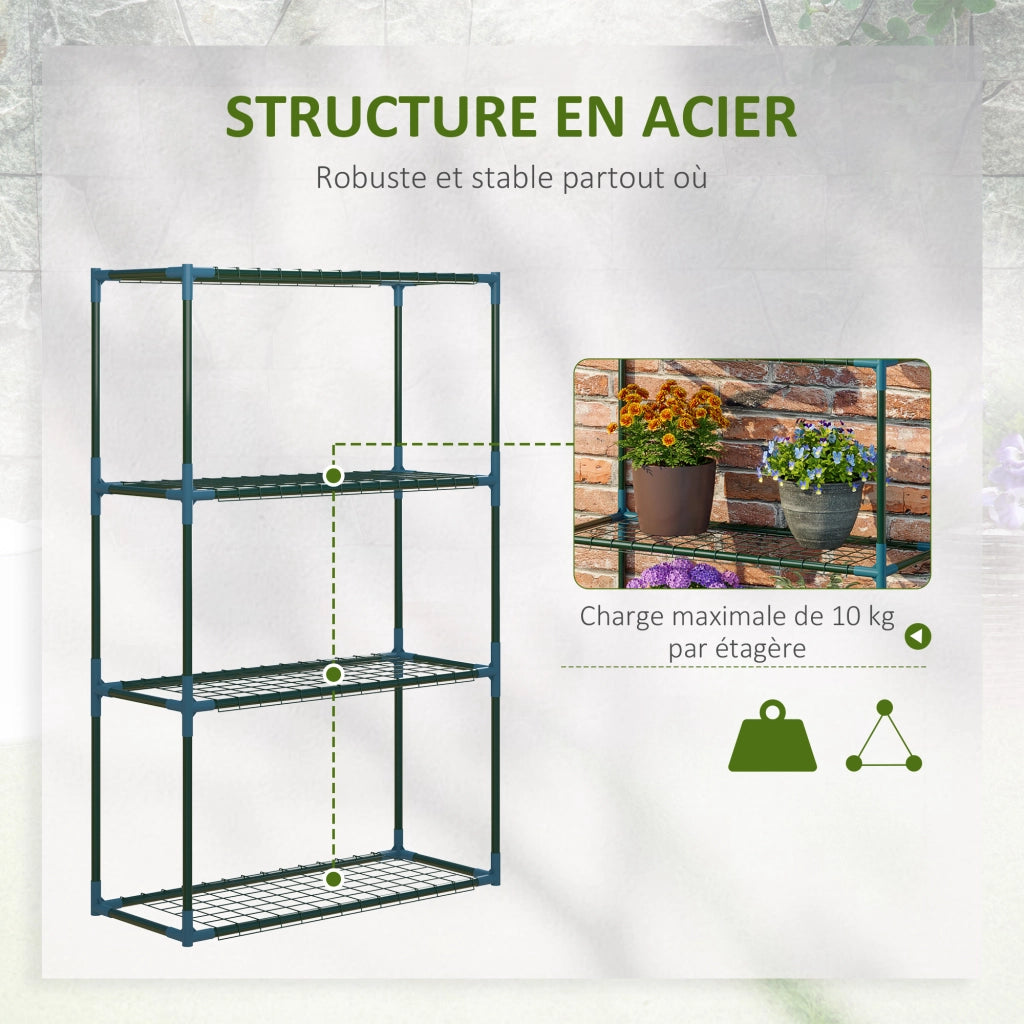 Libreria 4 Ripiani ¨C Minimal ¨C Verde 70x27x110 cm