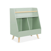 Contenitore per bambini, 2 scomparti, verde
