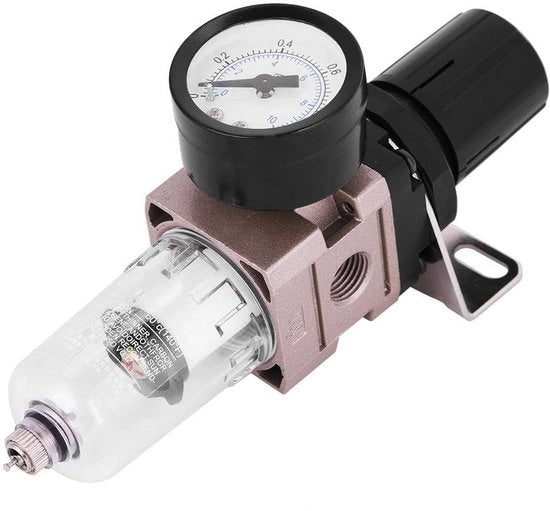 Sistema di Purificazione dell'Aria di Alta Qualità - Regolatore di Filtro - Separatore Olio Acqua - Imballaggio Riciclabile - Resistente alle Alte Temperature - Copertura di Visibilità Transparente - Filtro dell'Aria