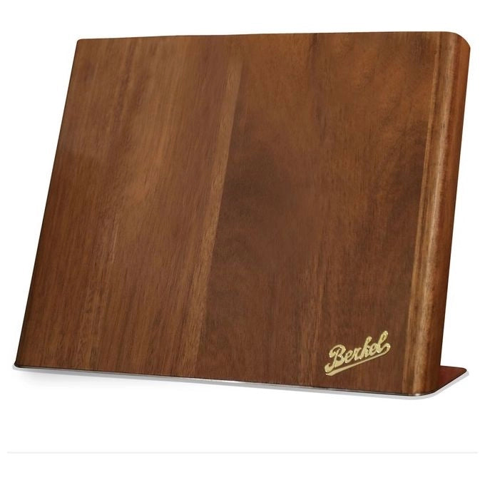 Berkel 8055277796059 Magnet Ceppo Portacoltelli Magnetico in Legno di Acacia Massiccio colore Marrone