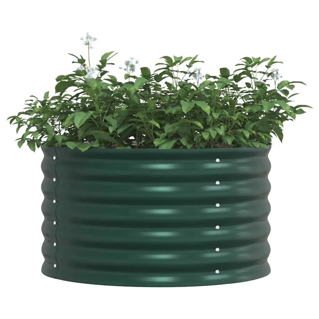 Letto Rialzato Verde 80 x 80 x 44 cm Acciaio 42008131
