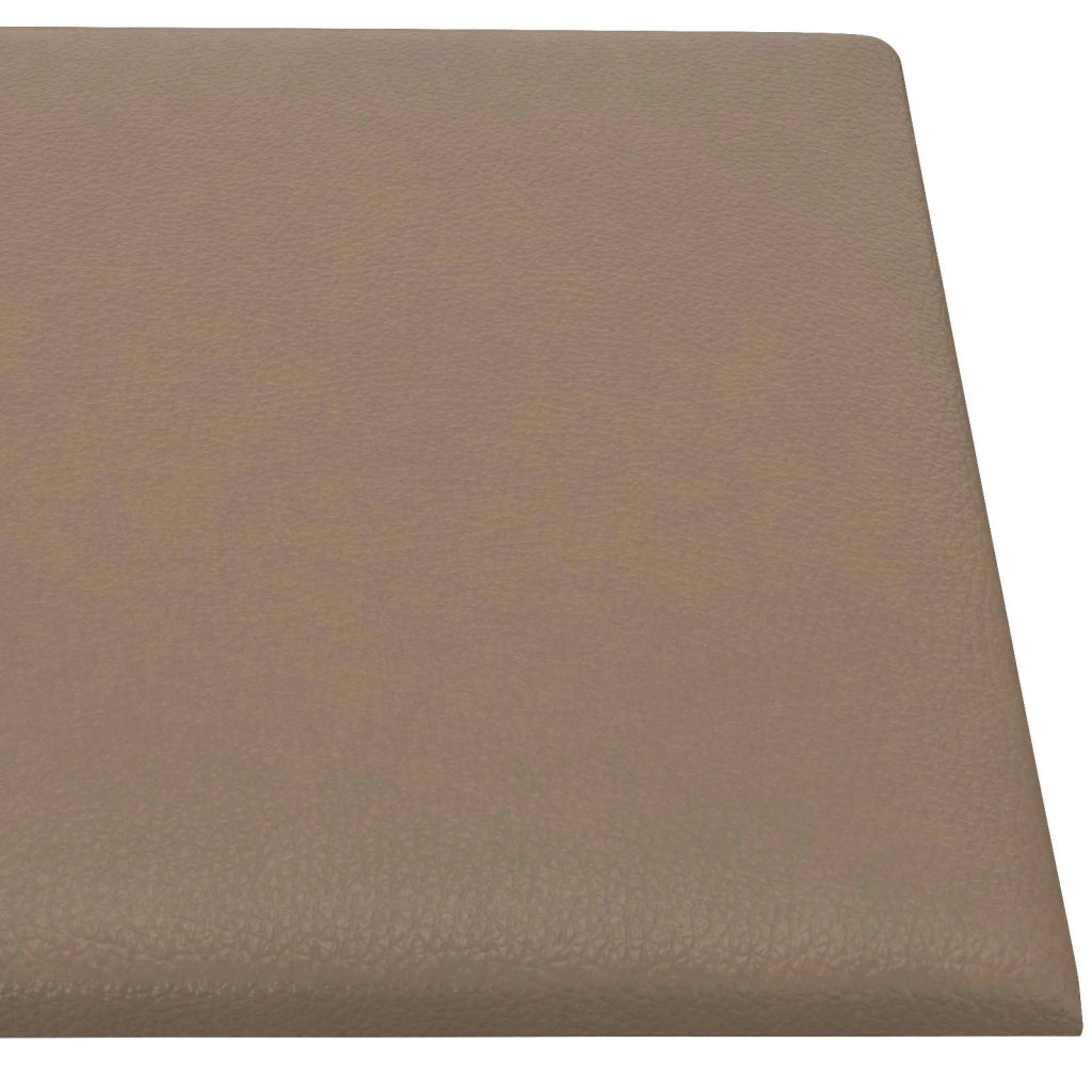 Testiera | Testata da Parete 12 pcs Cappuccino 90 x 15 cm Tessuto