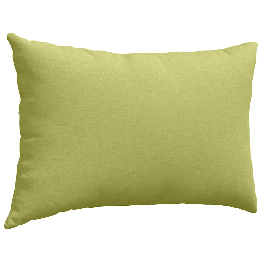 Cuscini da Divano 2 pcs Verde chiaro 60 x 40 cm Tessuto 42013663