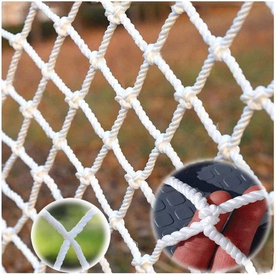 Rete di Sicurezza per Scale e Balconi - Rete a Maglia 2x2m