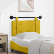 Testiera sospesa Con luce LED Giallo Velluto 3424063
