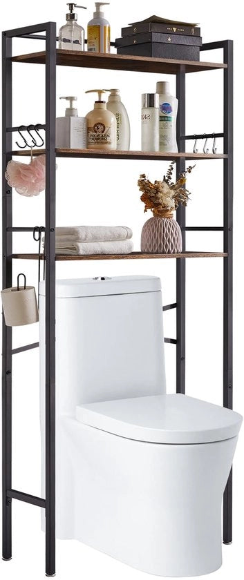 Piastra da bagno, con 3 pannelli aperti, Struttura X rimovibile, Ospita toilette, Spaziale, Anti-scivola, Progetto industriale, Design vintage HBR005H