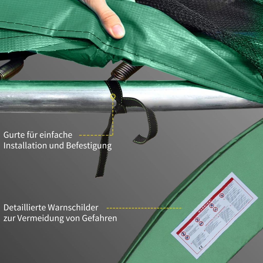Copertura per Trampolino ¨C Minimal ¨C Verde ?366cm