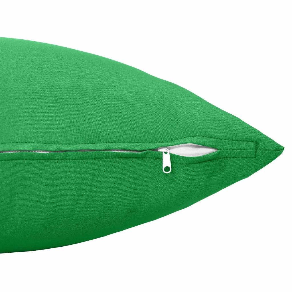 Federa 6 pcs HEERLEN Verde 40 x 40 cm Poliestere 908573