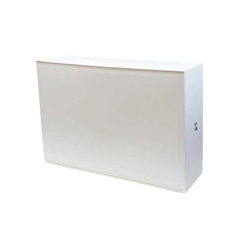 SET 2 SCARPIERE IN PROPILENE 51 X 17 X H39 CM COMPONIBILI IMPILABILI BIANCHE