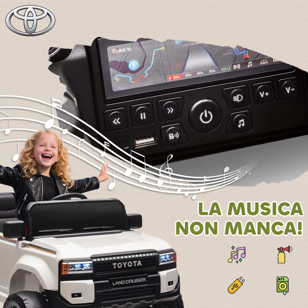 Auto Elettrica Bambini con Telecomando ¨C Minimal ¨C Bianco