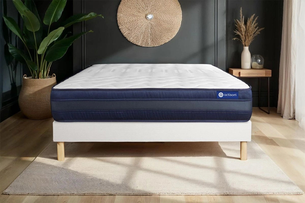 Kit rete e materasso matrimoniale Actiflex tech 80x200cm - Spessore : 24cm - Molle insacchettate e memory foam- molto rigido