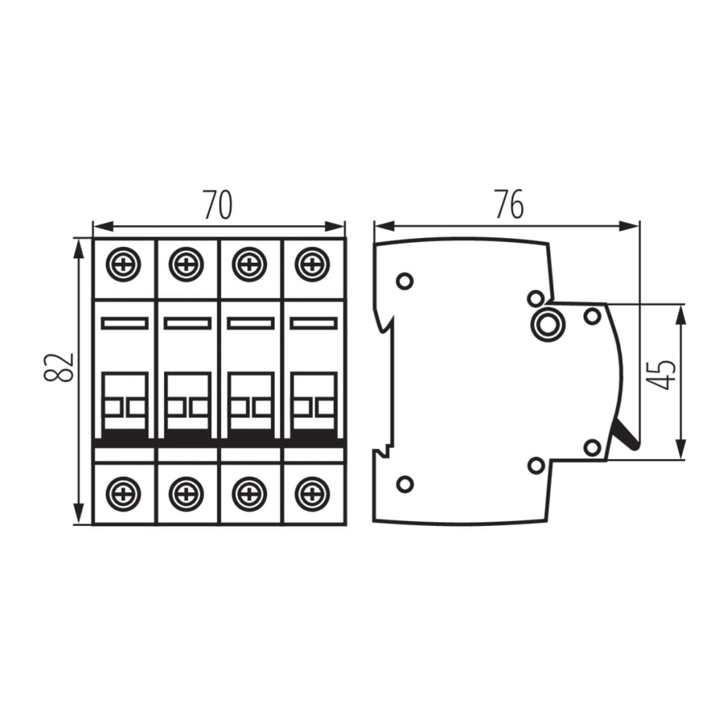 Sezionatore isolatore modulare KMI Kanlux 23237