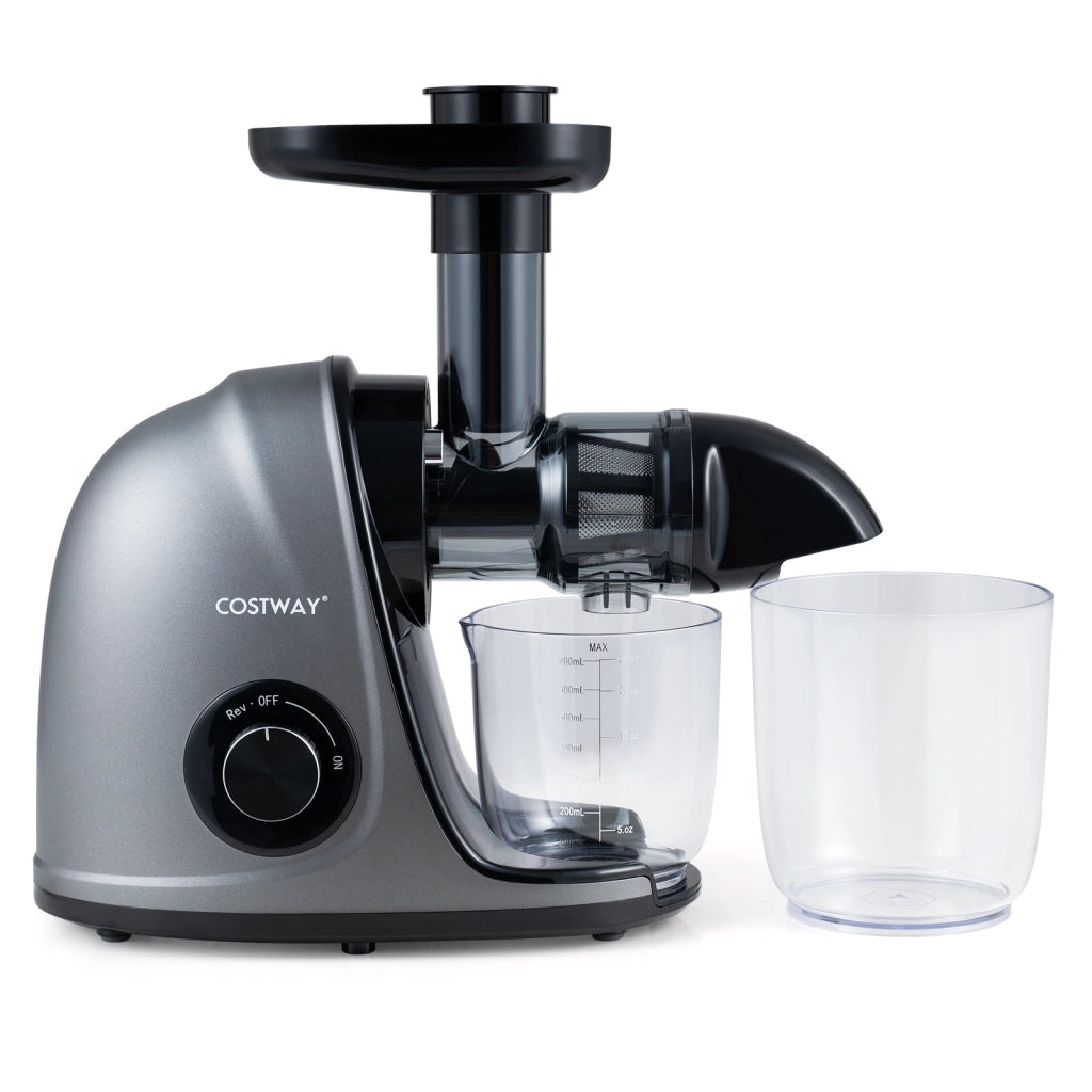 Estrattore frutta e verdura funzione inverso e motore silenzioso 60db, 150w estrattore di succo a freddo con resa del 95%
