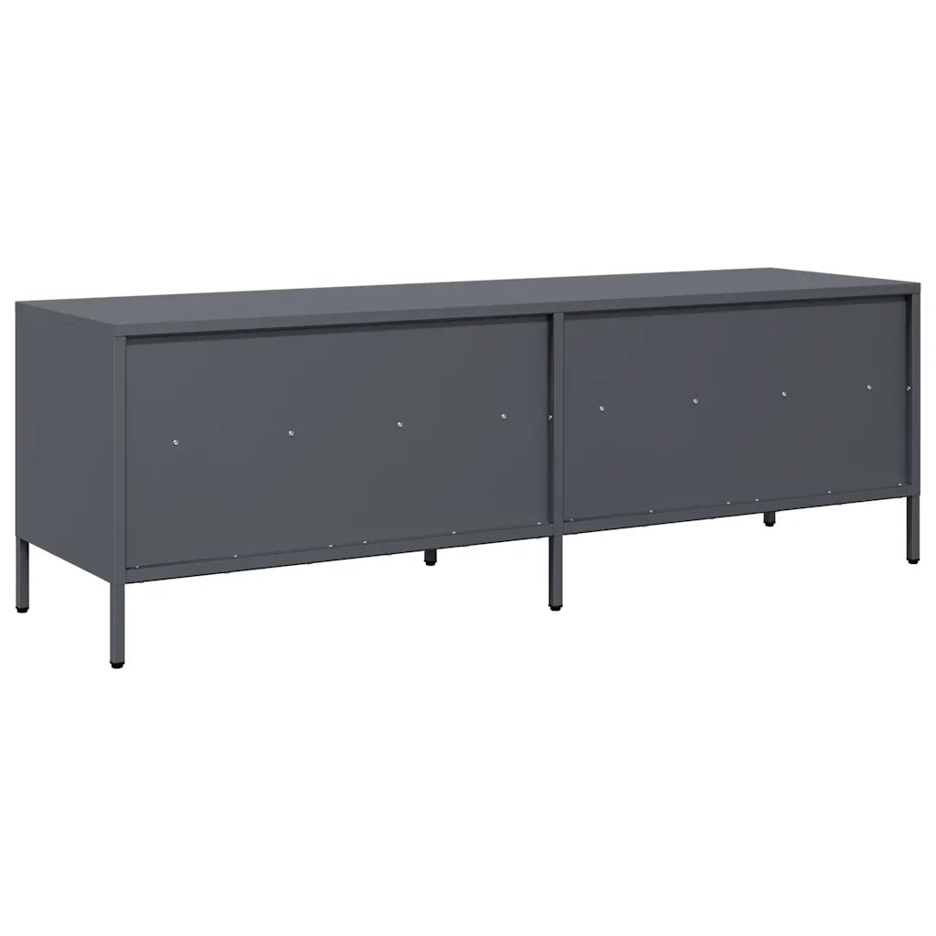Mobile TV | Armadietto TV | Mobile Porta TV Antracite 135x39x43,5 cm Acciaio Laminato a Freddo