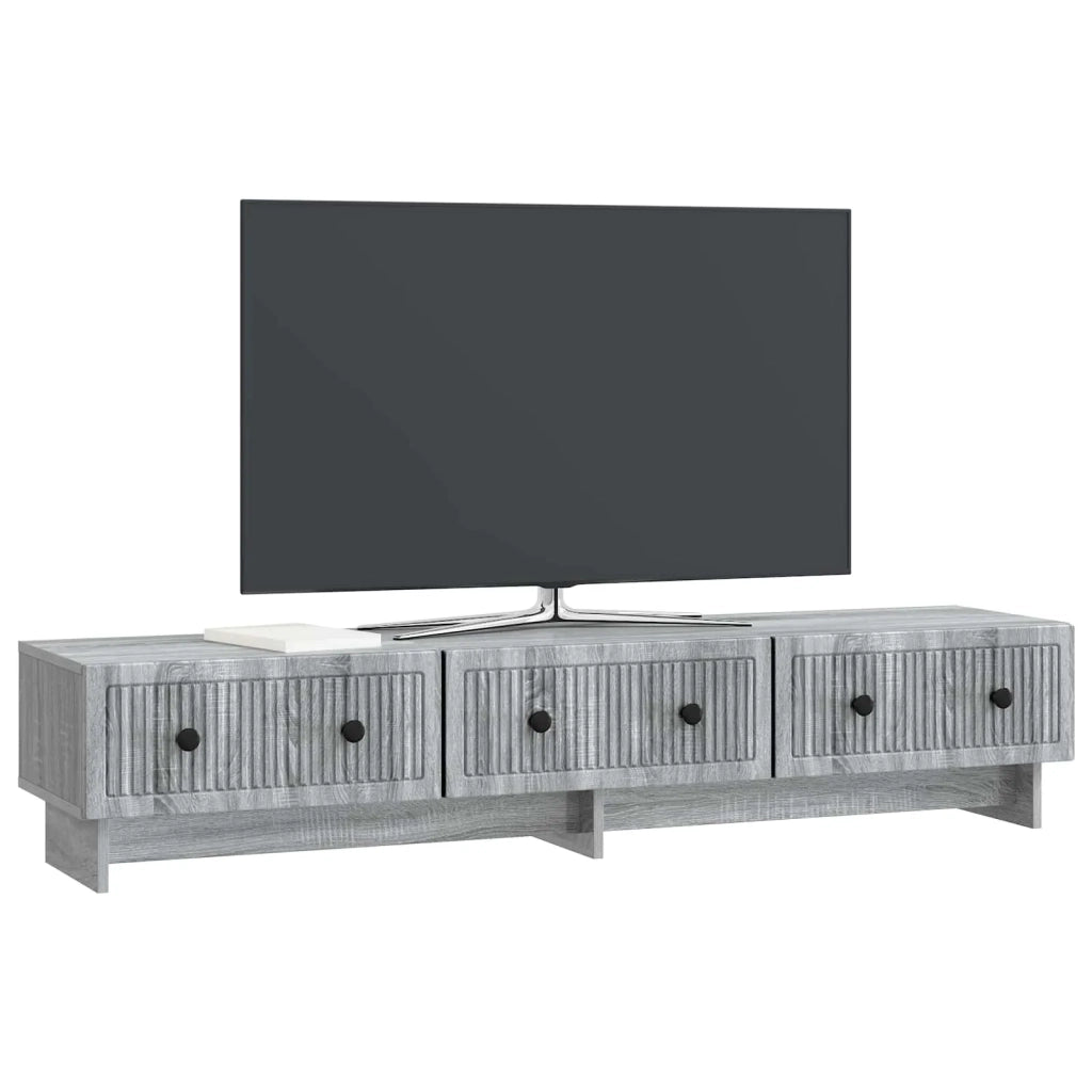 Mobile TV | Armadietto TV | Mobile Porta TV Grigio Sonoma 147 x 34,5 x 30 cm Legno ingegnerizzato