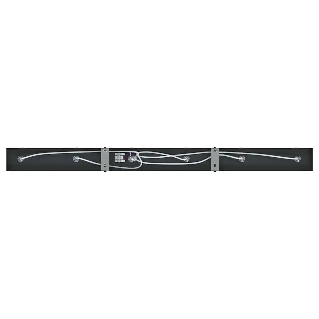 Faretto da soffitto Nero 73 x 6 x 16 cm Metallo CFW7051380
