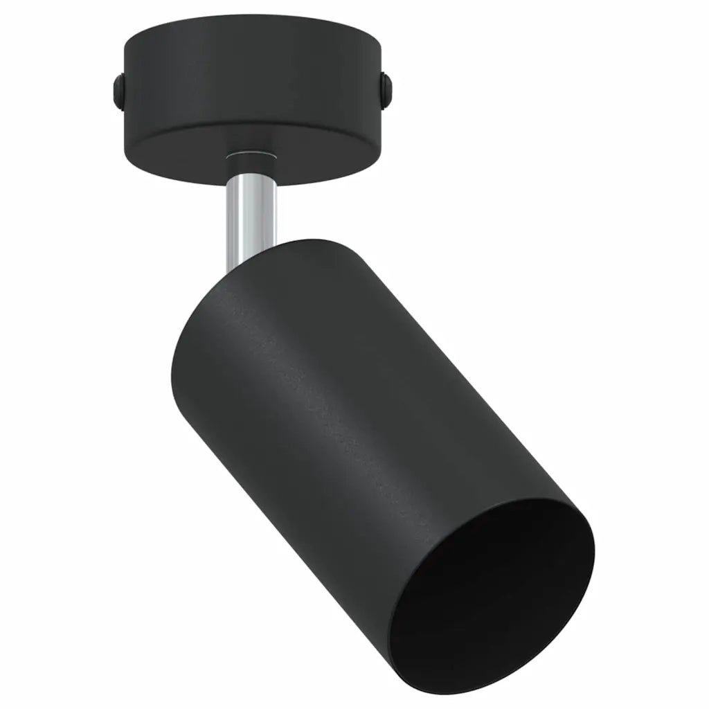 Faretto da soffitto con i riflettori Nero 6 x 6 x 16 cm Metallo CFW8813049