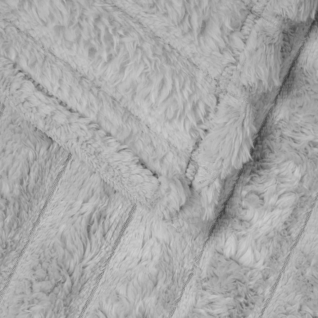 Coperta Grigio 200 x 150 cm Panno 42016834