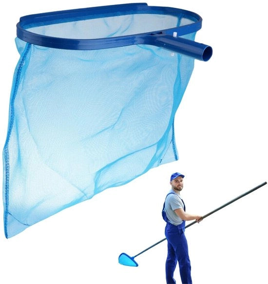 Raccoglitore per piscina - Raccoglitore a pale - Aspiratore per piscina - Raccoglitore di foglie - Manutenzione - Leggero e duraturo.